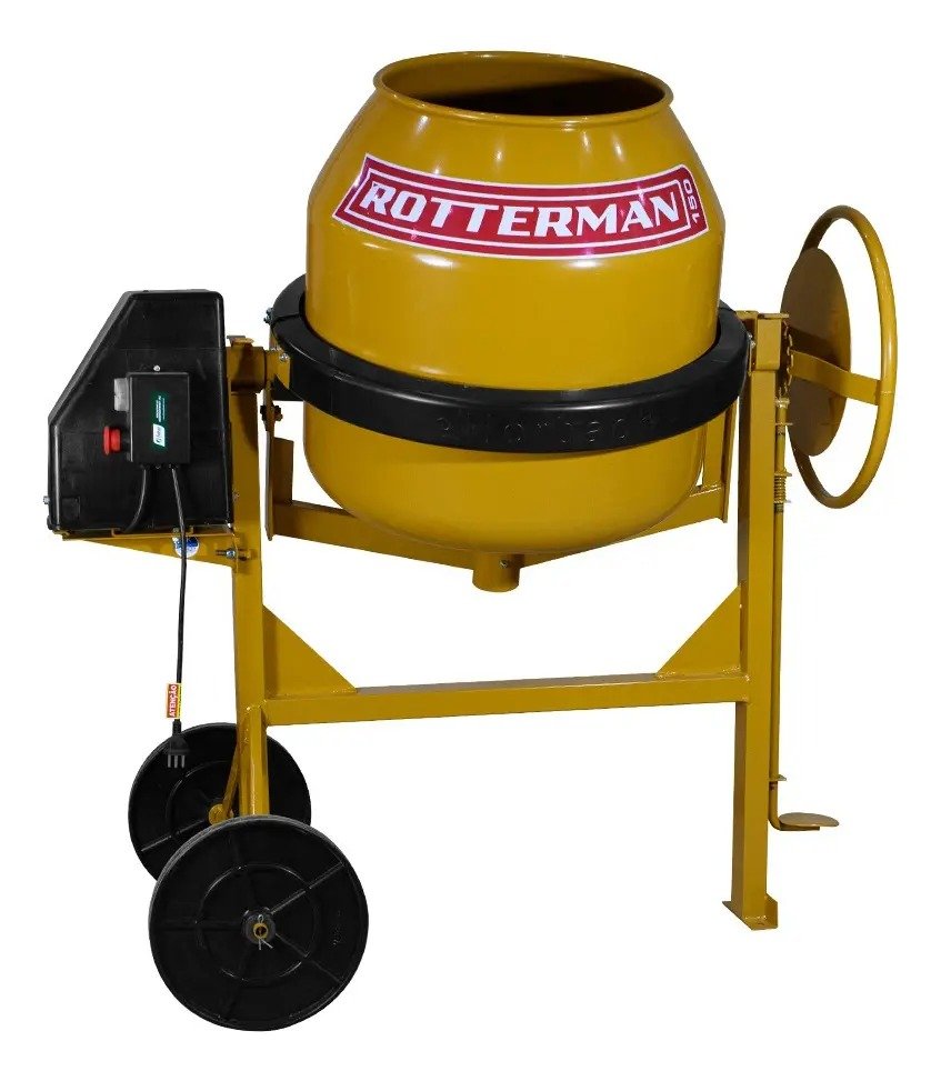 Betoneira 150l Mono Kit De Seguranca Rotterman 3654
