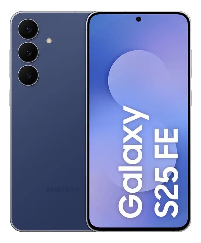 Celular Samsung Galaxy S25 Fe 5g 128gb 8gb Ram Camera Tripla De 50128 Tela Grande De 6.7 Azul Marinho 1